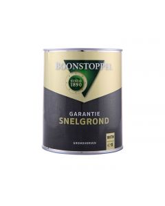 Boonstoppel Garantie Snelgrond