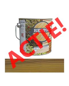 Restol Houtlolie Mat Tuinhoutgroen 750ml. Actie