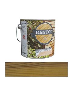 Restol Houtlolie Mat Tuinhoutgroen 750ml. Actie